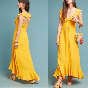 Anthropologie Maxi Dress Size 6